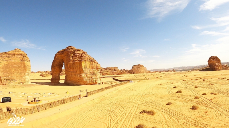 جبل الفيل بمحافظة العلا